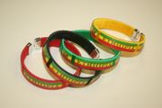 4 ETHIOPIA COUNTRY FLAG FLEXIBLE BRACELETS WRISTBANDS VARIETY ..NEW