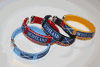 4 SCOTLAND ST ANDREWS CROSS COUNTRY FLAG BRACELETS WRISTBANDS .. NEW
