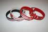 4 TRINIDAD & TOBAGO COUNTRY FLAG FLEXIBLE METAL NYLON BRACELETS ... NEW