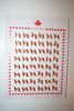 48 CANADA LARGE WAVY COUNTRY FLAG LAPEL BADGE PIN SET .. WHOLESALE CANADIAN .. NEW