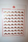 48 CANADA / USA DOUBLE COUNTRY FLAG LAPEL BADGE PIN SET .. WHOLESALE .. NEW
