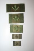 5 CANADA MILITARY STYLE DIFFERENT SIZE COUNTRY FLAG IRON ON EMBOIDERED PATCHES CRESTS BADGES ... NEW