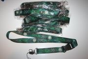 50 XBOX 360 GREEN EXTRA WIDE LANYARDS KEYCHAINS PASSHOLDERS ... NEW IN PACKAGE