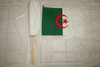 6 ALGERIA COUNTRY FLAG 12" X 16" STICK FLAGS .. NEW