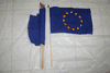 6 EUROPEAN UNION 12" X 18" LARGE STICK FLAGS ..NEW