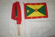 6 GRENADA COUNTRY FLAG 12" X 18" LARGE COUNTRY FLAGS .. NEW