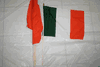 6 IRELAND COUNTRY FLAG 12" X 18" LARGE STICK FLAGS .. NEW