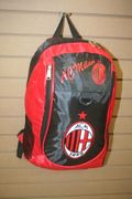 AC MILAN FC FOOTBALL CLUB SOCCER HIGH QUALITY BACKPACK KNAPSACK BAG .. NEW