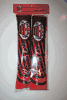 AC MILAN FOOTBALL CLUB AUTOMOBILE SEAT BELT COVERS PROTECTORS .. SOCCER .. NEW