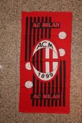 AC MILAN FOOTBALL CLUB BEACH TOWEL .. SOCCER .. NEW