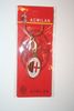 AC MILAN FOOTBALL SOCCER CLUB LOGO METAL KEYCHAIN .. NEW