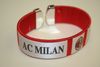 AC MILAN RED SUPER THICK FLEXIBLE BRACELET WRISTBAND .... FOOTBALL CLUB SOCCER .. NEW