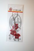 AC MILAN SOCCER FOOTBALL JERSEY CHELL PHONE CHARMS .. NEW