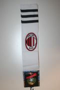 AC MILAN WHITE SOCCER FOOTBALL SOCKS .. HIGH QUALITY UNISEX MEN 7-10 .. NEW