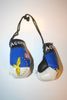 ACORES COUNTRY FLAG MINIATURE BOXING GLOVES TO HANG OVER YOUR CAR MIRROR .. AZORES .. NEW