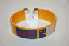ACORES YELLOW SUPER THICK COUNTRY FLAG FLEXIBLE BRACELET WRISTBAND ....  AZORES .. NEW