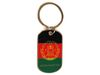 AFGANISTAN COUNTRY FLAG KEYCHAIN ..HIGH QUALITY .. NEW