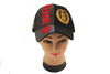 AFGHANISTAN BLACK COUNTRY FLAG EMBOSSED HAT CAP .. FIFA SOCCER WORLD CUP .. NEW