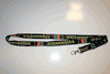  AFGHANISTAN BLACK COUNTRY FLAG LANYARD KEYCHAIN PASSHOLDER ... NEW