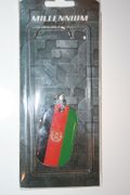 AFGHANISTAN COUNTRY FLAG DOG TAG NECKLACE PENDANT BY MILLENNIUM ... NEW