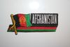 AFGHANISTAN COUNTRY FLAG WORD  SIDEKICK  IRON-ON PATCH CREST BADGE .. NEW