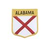 ALABAMA USA SHIELD FLAG IRON ON PATCH CREST BADGE 3 X 3 1/2 INCHES ... NEW