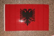 ALBANIA 3' X 5' NATIONAL COUNTRY FLAG LARGE BANNER TAPESTRY .. NEW