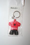 ALBANIA COUNTRY FLAG RED SOCCER JERSEY KEYCHAIN .. NEW