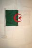 ALGERIA COUNTRY CAR AUTOMOBILE HIGH QUALITY STICK FLAG .. NEW