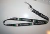 ALGERIA COUNTRY FLAG BLACK LANYARD KEYCHAIN PASSHOLDER .. NEW
