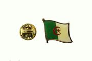ALGERIA COUNTRY FLAG METAL LAPEL PIN BADGE ... NEW