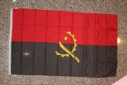 ANGOLA 3' X 5' NATIONAL COUNTRY FLAG LARGE BANNER TAPESTRY .. NEW