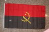 ANGOLA 3' X 5' NATIONAL COUNTRY FLAG LARGE BANNER TAPESTRY .. NEW ANGOLA 3' X 5' NATIONAL COUNTRY FLAG LARGE BANNER TAPESTRY .. NEW