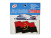 ANGOLA COUNTRY FLAG WAVY BUMPER DECAL STICKER EMBLEM ...