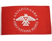 ANISHNAABE FIRST NATIONS PEOPLE 3' X 5' Feet FLAG BANNER