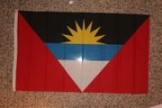 ANTIGUA & BARBUDA 3' X 5' NATIONAL COUNTRY FLAG LARGE BANNER TAPESTRY .. BUY NEW