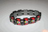 ANTIGUA & BARBUDA COUNTRY FLAG FLEXIBLE METAL SPORTS BRACELET ... NEW