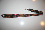 ANTIGUA COUNTRY FLAG LANYARD KEYCHAIN PASSHOLDER ... NEW