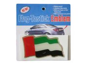 ARAB EMIRATES COUNTRY FLAG WAVY BUMPER DECAL STICKER EMBLEM ...