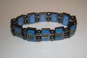 ARGENTINA AFA FIFA WORLD CUP SOCCER FOOTBALL LOGO SPORTS METAL BRACELET WRISTBAND .. NEW