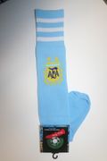 ***SOLD OUT***ARGENTINA AFA LIGHT BLUE FIFA WORLD CUP SOCCER FOOTBALL SOCKS .. UNISEX MEN 7 - 10 ..NEW 
