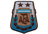 ARGENTINA AFA LOGO FIFA SOCCER WORLD CUP EMBROIDERED IRON ON PATCH CREST BADGE .. NEW