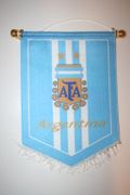 ARGENTINA BLUE AFA FIFA WORLD CUP COUNTRY FLAG HANGING BANNER .. MEDIUM SIZE .. NEW