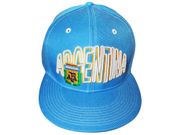 ARGENTINA BLUE AFA LOGO SNAPBACK HIP HOP HAT CAP .. FIFA SOCCER WORLD CUP .. NEW