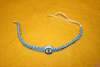 ARGENTINA BLUE COUNTRY FLAG WOVEN BRACELET...NEW
