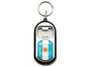 ARGENTINA COUNTRY FLAG BOTTLE OPENER LED KEYCHAIN ..HIGH QUALITY .. NEW