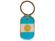 ARGENTINA COUNTRY FLAG KEYCHAIN ..HIGH QUALITY .. NEW