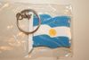 ARGENTINA COUNTRY FLAG SILICONE KEYCHAIN...HOT HOT