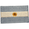 ARGENTINA COUNTRY FLAG SMALL IRON ON PATCH CREST BADGE .. NEW