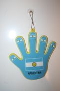 ARGENTINA COUNTRY FLAG WINDOW DISPLAY HAND WITH SUCTION CUP ... NEW